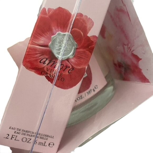 VINCE CAMUTO AMORE VINCE CANDLE ROLLEBAL PERFUME GIFT SET - Picture 4 of 7